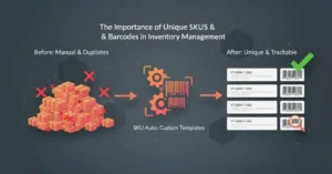 The importance of unique skus & barcodes in inventory management
